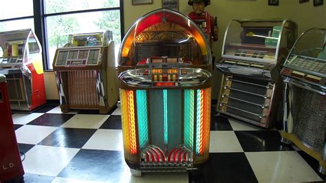 For Sale 19481949 Wurlitzer Model 1100 78 Rpm Jukebox 1080p Pittsburgh