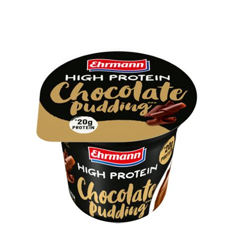 High Protein Pudding Double Choc Ehrmann Int