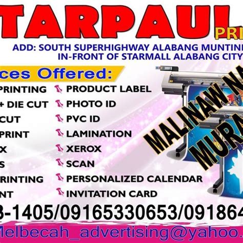 Tarpaulin Printing for Wedding - Melbecah Advertising Services