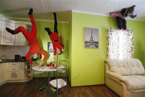 Upside Down House - Moscow's New Tourist Attraction - Unusual Places