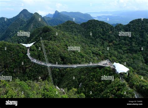 Aerial view of Langkawi Sky Bridge, Langkawi, Malaysia Stock Photo - Alamy