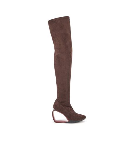 United Nude Mobius Long Boot Hi Ii In Brown Lyst