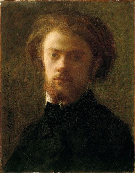 Self Portrait Painting By Henri Fantin Latour Fine Art America