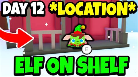 DAY 12 ELF ON THE SHELF LOCATION IN PET SIMULATOR 99 ROBLOX