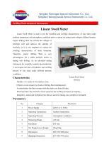 Linear Swell Meter Qingdao Haitongda Special Instrument Co Ltd