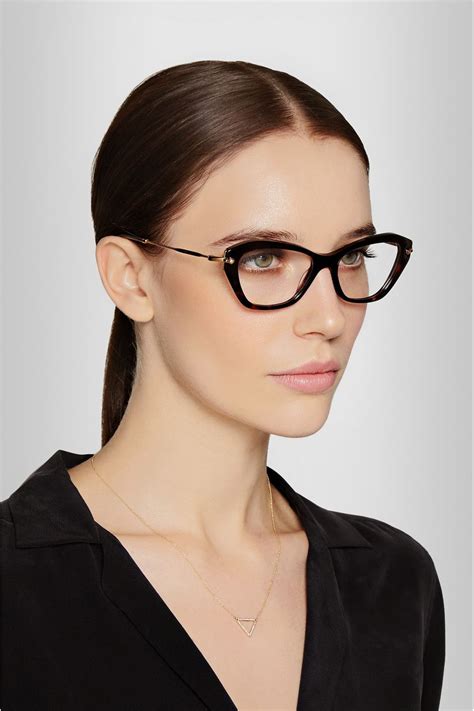 Miu Miu Cat Eye Acetate Optical Glasses Net A Porter Monturas