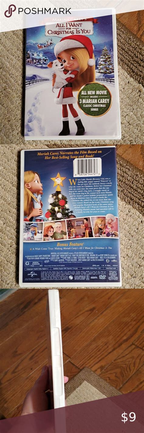 Mariah Carey's All I Want for Christmas is You DVD New still wrapped in ...