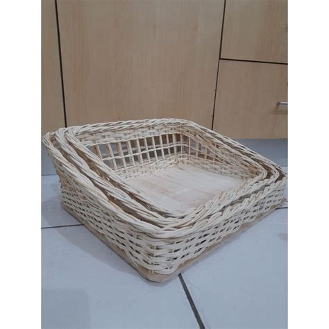 Jual Keranjang Parcel Parsel Keranjang Rotan Oval Keranjang Rotan