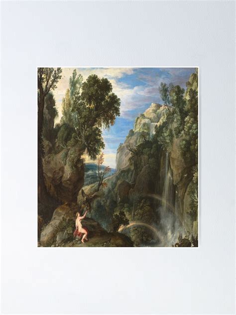 Póster Paisaje con Psique y Júpiter Peter Paul Rubens de LexBauer