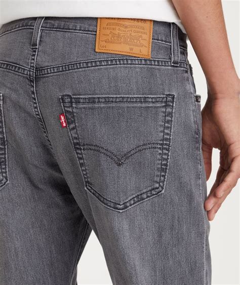 Levi S Jeans Affusolati A Vita Bassa Black Uomo