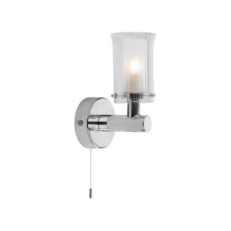 Dar Lighting Elb0750 Elba 1 Light Ip44 Bathroom Wall Bracket In Chrome Lighting From The Home