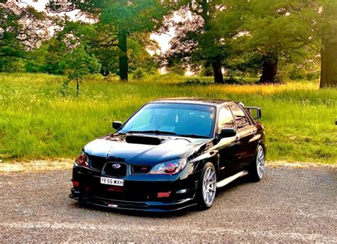 Subaru Impreza Wrx Sti Type Uk Black Hawkeye Sti Forged For Sale 2005 For £189950