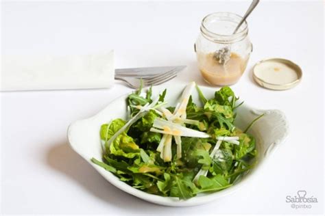 Ensalada Verde Con Vinagreta Francesa Receta Sabrosía Nueva Mujer