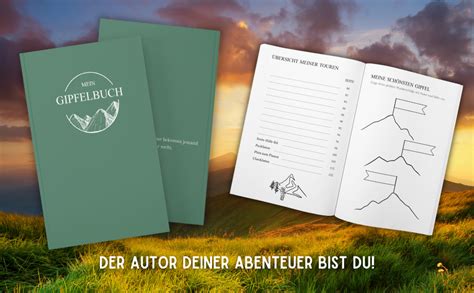 Mein Gipfelbuch Wandertagebuch Zum Ausfüllen Tourenbuch Für 46