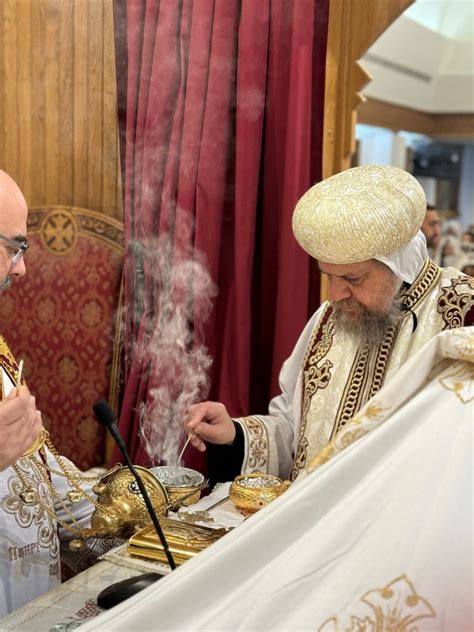 His Eminence Metropolitan Serapion And His Grace Bishop Abraham Celebrates The Divine Liturgy At