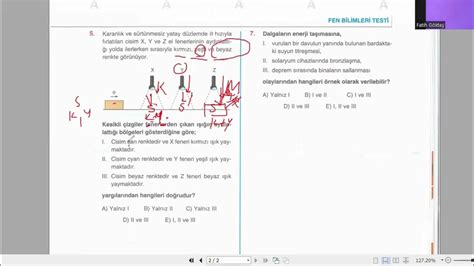 İz EĞİtİm Kurumlari 2023 2024 Tyt Yayin Denİzİ Denemesİ Fİzİk Dersİ