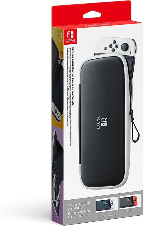 Carrying Case And Screen Protector OLED Nintendo Switch Amazon