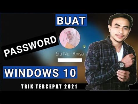 Cara Membuat Password Laptop Windows 10 PART 38 Komputer YouTube