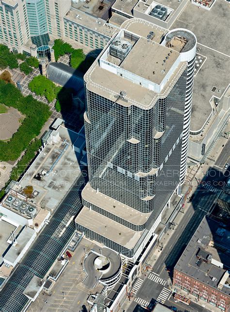 Aerial Photo Eaton Centre Toronto