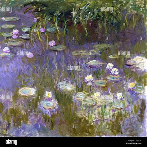 Claude Monet Water Lilies Hi Res Stock Photography And Images Alamy