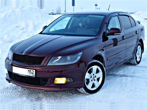 Решетка Skoda Octavia A5 FL / Шкода Октавия А5 ФЛ
