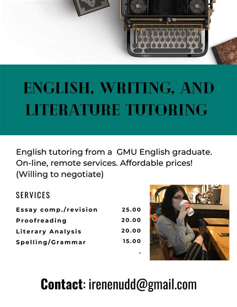 Englishliterature Tutoring From A Gmu English Graduate Rgmu