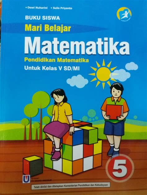 Jual Buku Siswa Mari Belajar Matematika SD Kelas 5 Di Lapak Dwi Pustaka