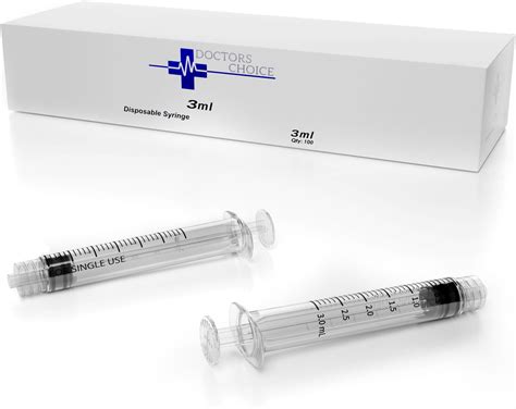 Amazon Ml Syringe Without Needle Luer Lock Pack By Tilcare