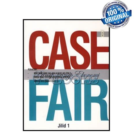 Jual Case Fair Prinsip Prinsip Ekonomi Edisi Jilid Case