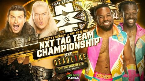 The New Day To Challenge For Nxt Tag Team Titles At Wwe Nxt Deadline