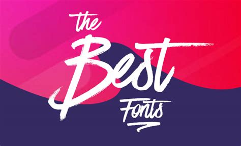 Las Mejores 100 Fuentes Para Descargar Free Font On Behance