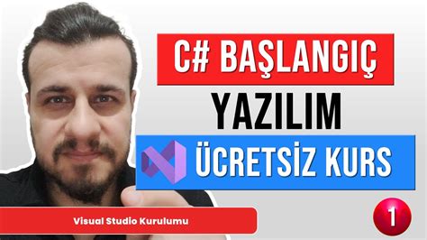 C Console Uygulamaları Ders 1 Visual Studio Kurulumu YouTube