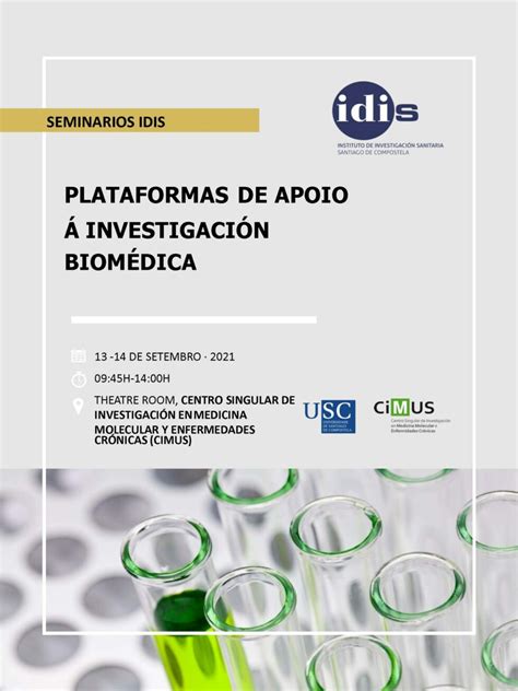 plataformas Instituto de Investigación Sanitaria de Santiago de