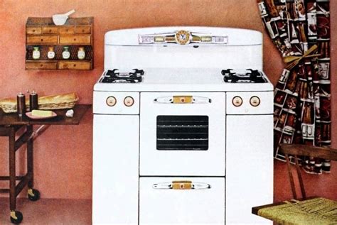 These 10 Vintage Gas Ranges Heated Up 1950s Kitchens With Stylish Flair