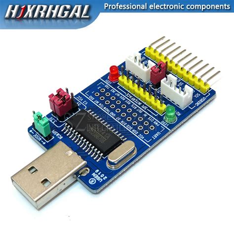 All In Ch A Usb To Spi I C Iic Uart Ttl Isp Serial Adapter Module