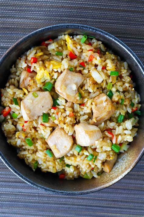 Japanese Chicken Fried Rice Yakimeshi That Spicy Chick