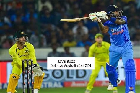 Ind Vs Aus 1st Odi 2023 Highlights Cricket Betting India