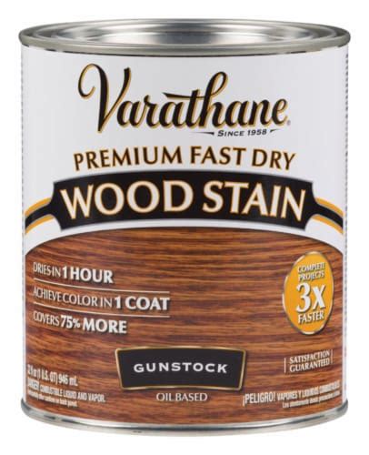 Varathane Gunstock Oil Based Wood Stain 32 Fl Oz Kroger