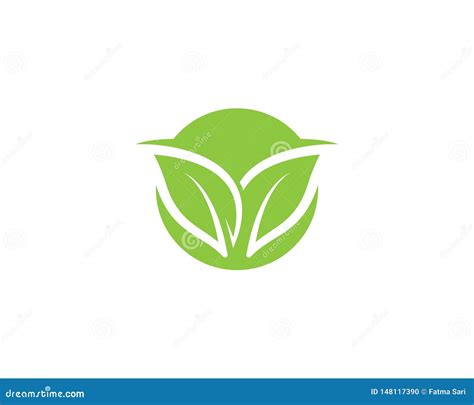 Ejemplo Del Logotipo De La Ecolog A Ilustraci N Del Vector