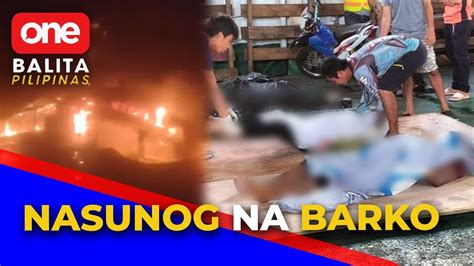 Hindi Bababa Sa Anim Na Pasahero Patay Sa Nasunog Na Barko Sa Basilan