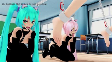 The Teacher S New Pet Yuri Bondage Sex Foot Fetish 3D MMD