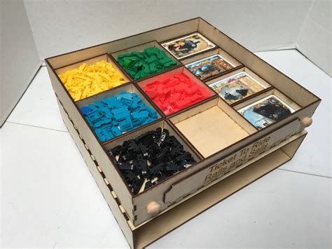 Modular Game Storage The Ticket To Ride Series Etsy UK