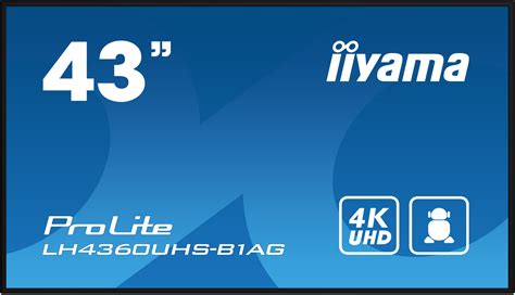 Iiyama Prolite Lh Uhs B Ag K Uhd Professional Digital Signage