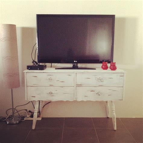 Upcycled Dressing Table Turned Into A Tv Unit Tv Unit Upcycle Tvs