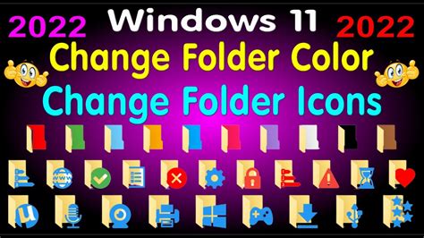 How To Change Folder Color In Windows 11 Window 11 Mea Folder Ka Color