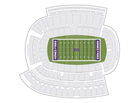 Amon G Carter Stadium Section 101 Seat View Seatgeek