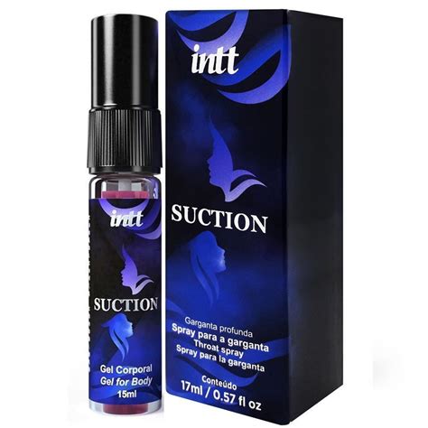 Spray Para Garganta Profunda Durante O Sexo Oral Suction Intt 15 Ml