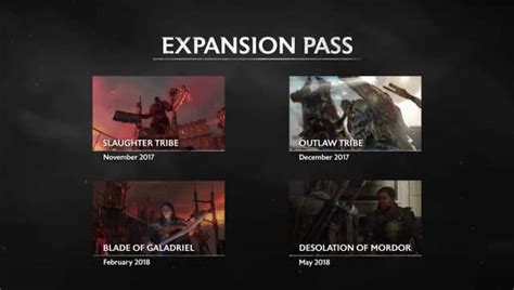 Middle Earth Shadow Of War Expansion Pass Detailed Trailer