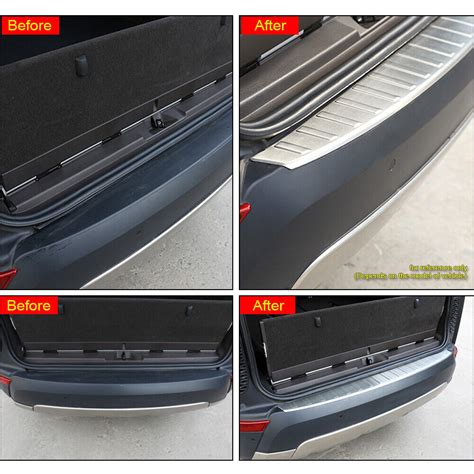 Outer Rear Bumper Trunk Protector Guard Plate Cover For Honda