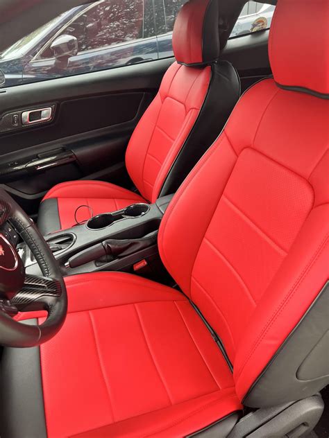 Autozone Seat Covers Versus Custom Ones 😭 Rmustang